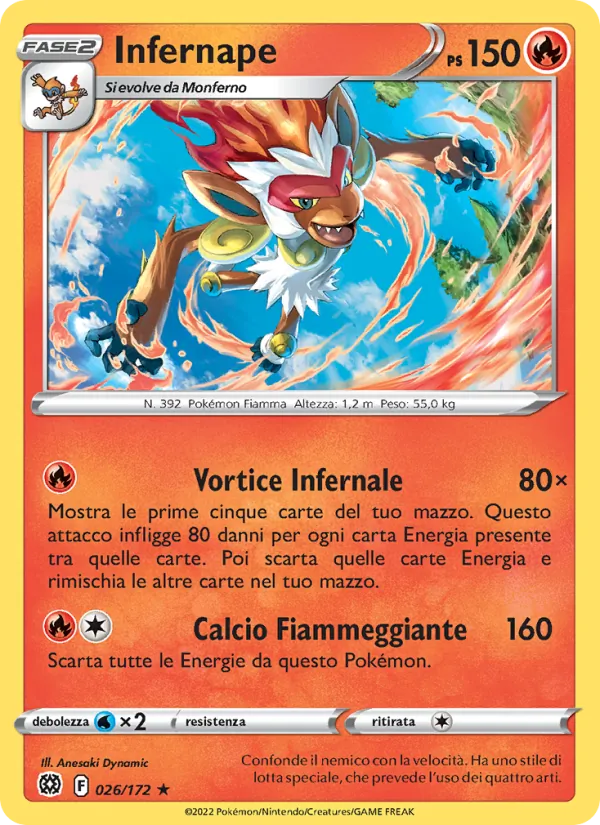 Infernape (Astri Lucenti #026/172)