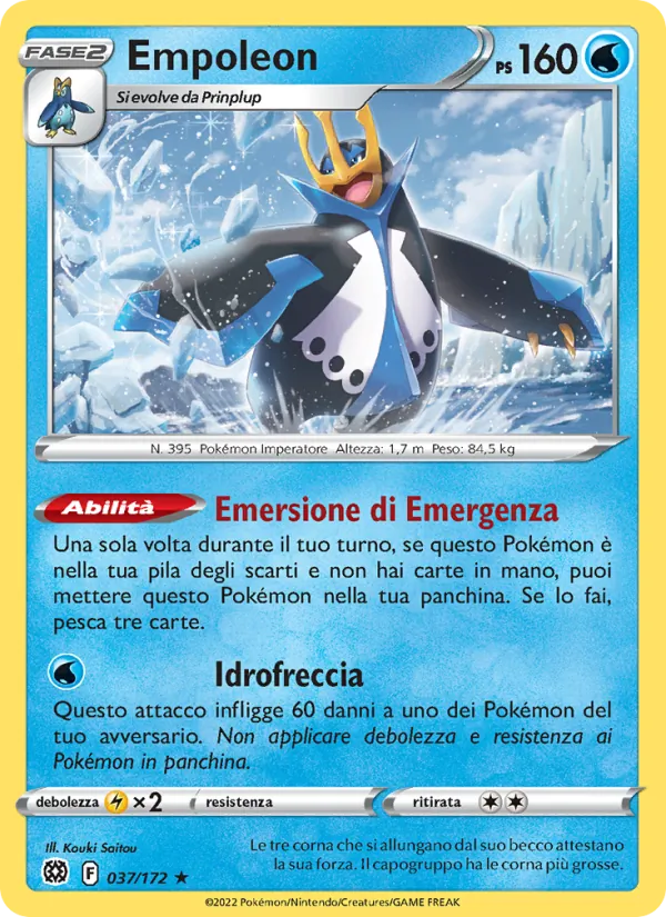 Empoleon (Brilliant Stars #037/172)