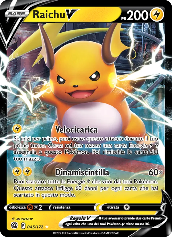 Raichu V (Astri Lucenti #045/172)