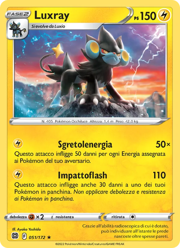 Luxray (Astri Lucenti #051/172)