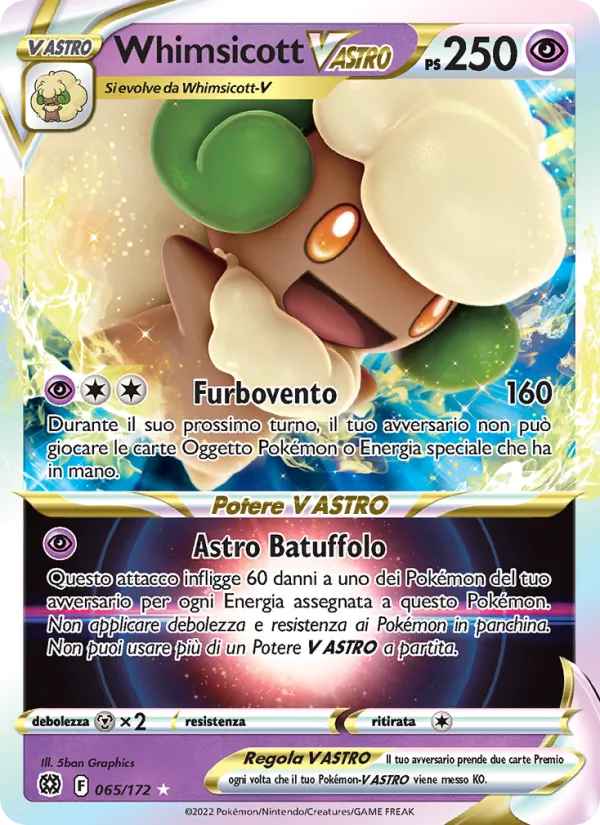 Whimsicott V ASTRO (Astri Lucenti #065/172)