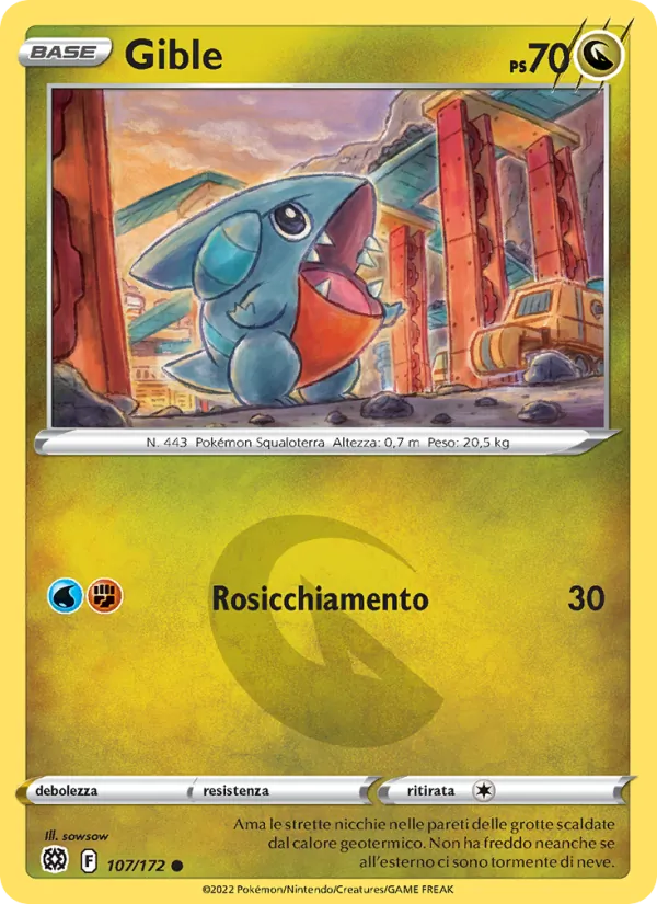 Gible (Brilliant Stars #107/172)