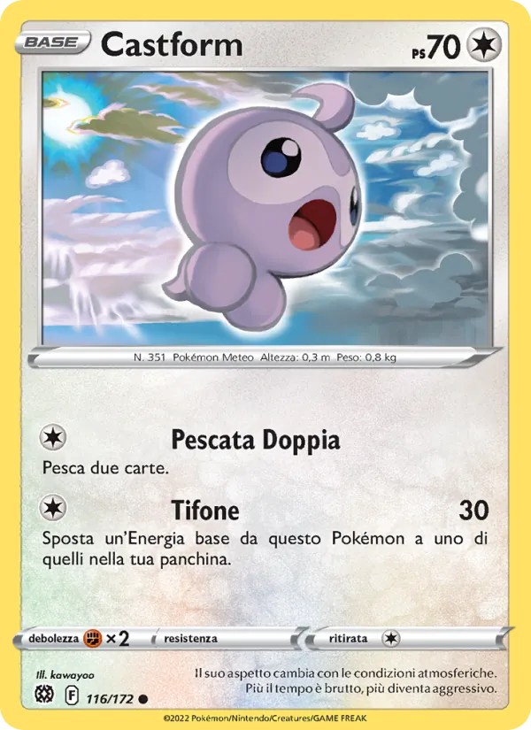 Castform (Brilliant Stars #116/172)