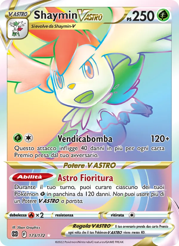 Shaymin V ASTRO (Astri Lucenti #173/172)