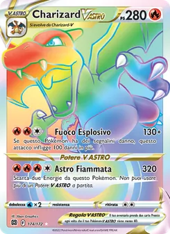 Charizard V ASTRO (Astri Lucenti #174/172)