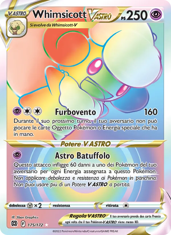 Whimsicott V ASTRO (Astri Lucenti #175/172)