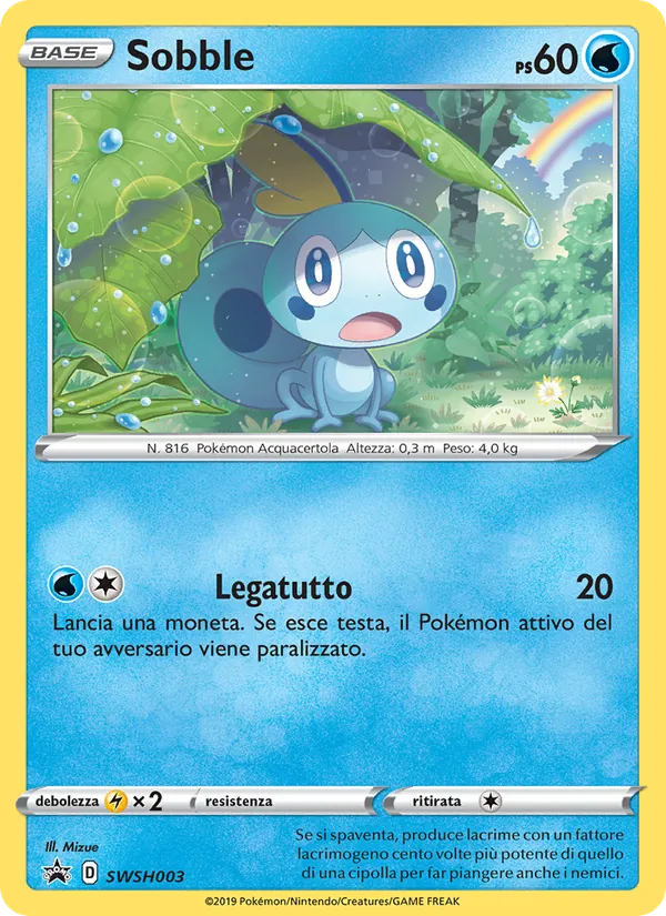 Sobble (SWSH Black Star Promos #SWSH003/307)
