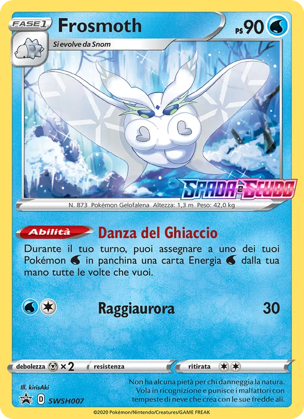 Frosmoth (SWSH Black Star Promos #SWSH007/307)