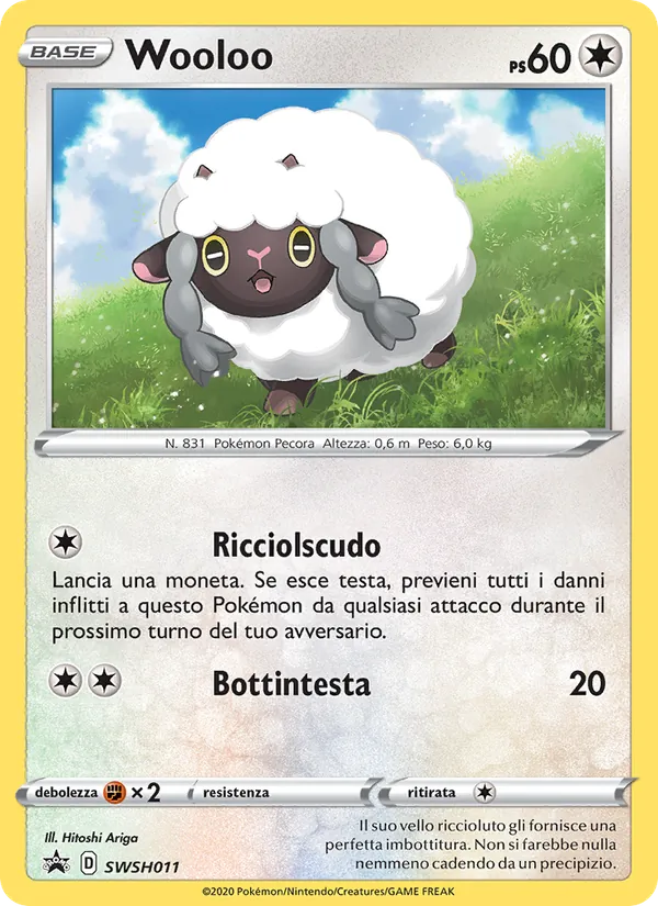 Wooloo (SWSH Black Star Promos #SWSH011/307)