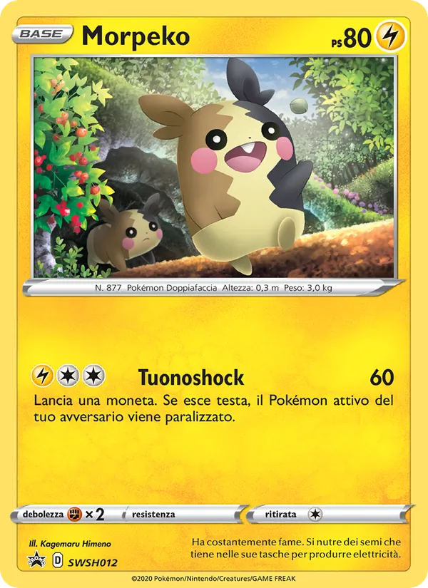 Morpeko (SPSC Promo #SWSH012/307)