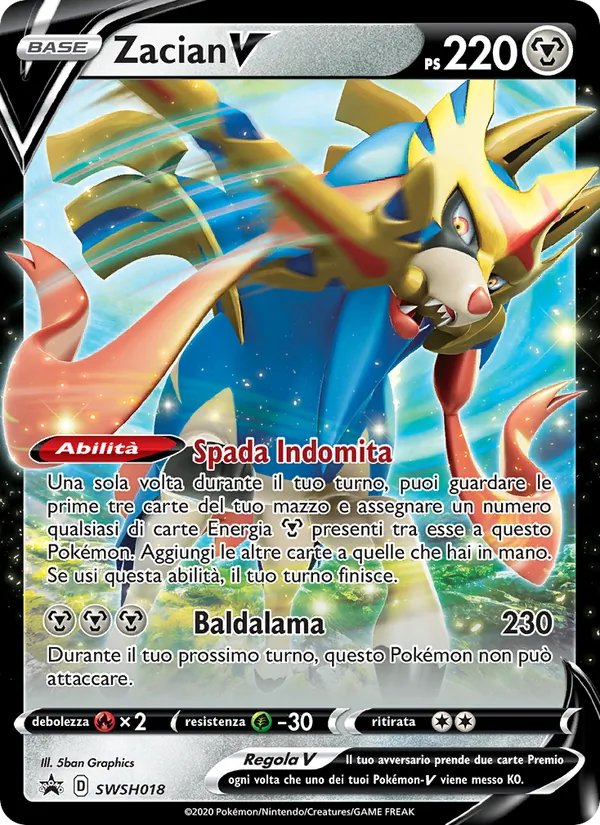 Zacian V (SPSC Promo #SWSH018/307)