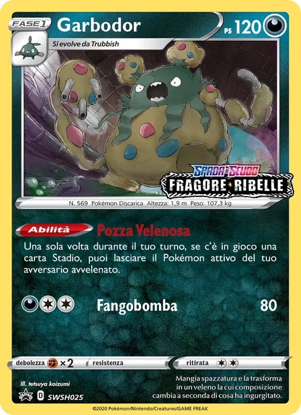 Garbodor (SPSC Promo #SWSH025/307)