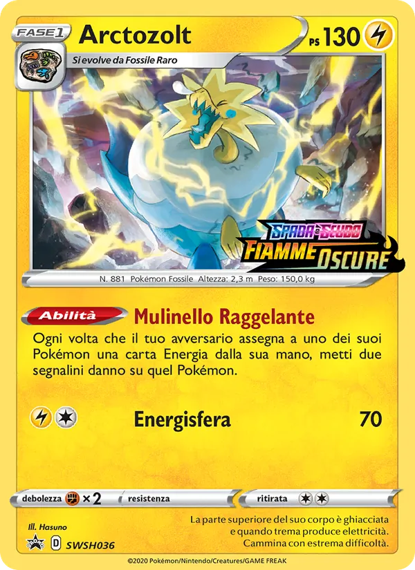 Arctozolt (SWSH Black Star Promos #SWSH036/307)