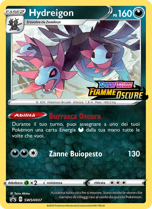 Hydreigon (SPSC Promo #SWSH037/307)