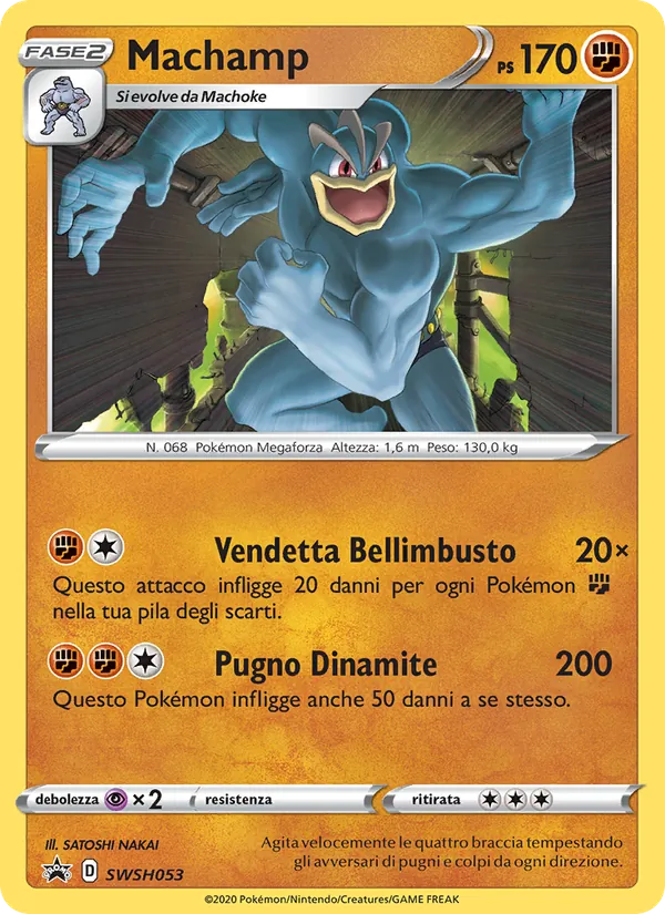 Machamp (SWSH Black Star Promos #SWSH053/307)