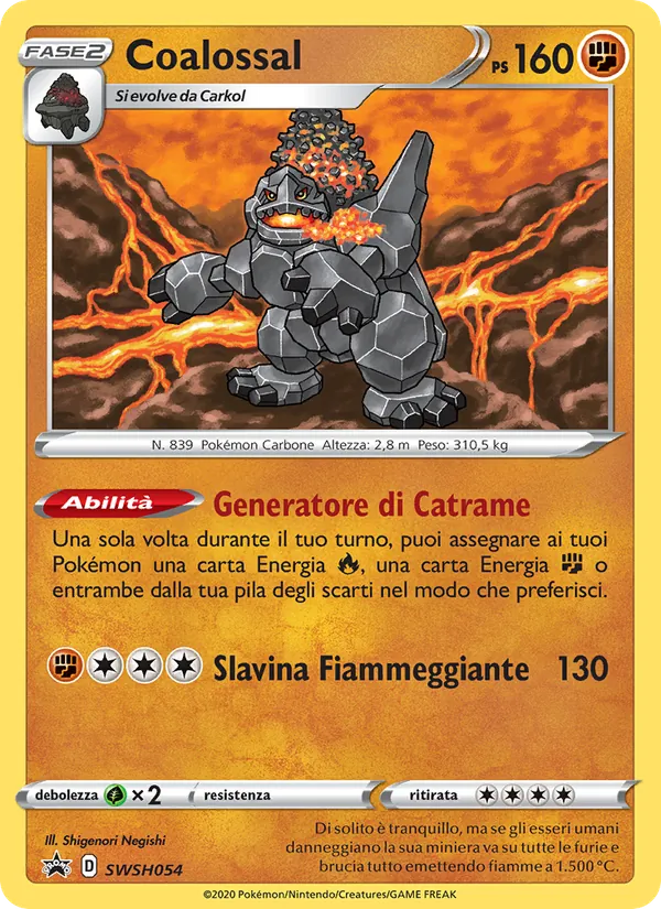 Coalossal (SPSC Promo #SWSH054/307)