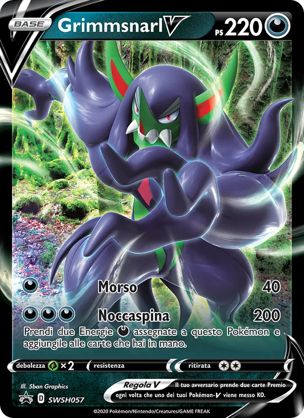 Grimmsnarl V (SPSC Promo #SWSH057/307)