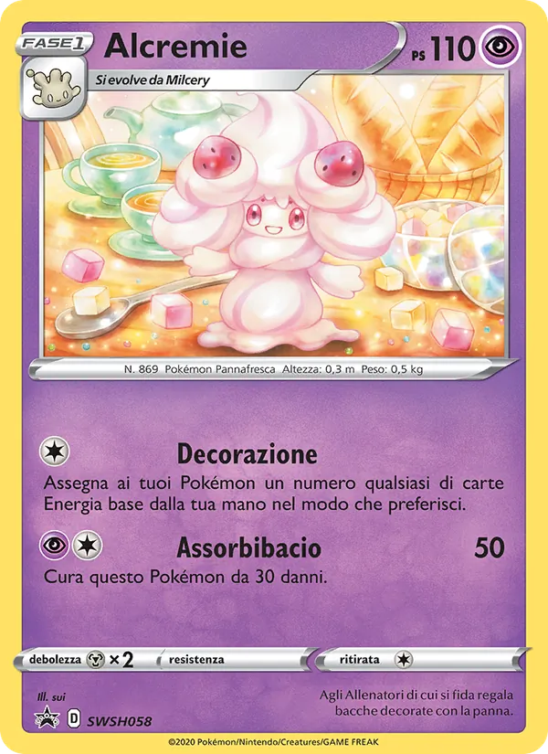 Alcremie (SPSC Promo #SWSH058/307)