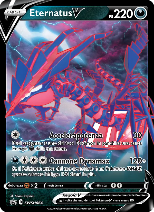 Eternatus V (SPSC Promo #SWSH064/307)