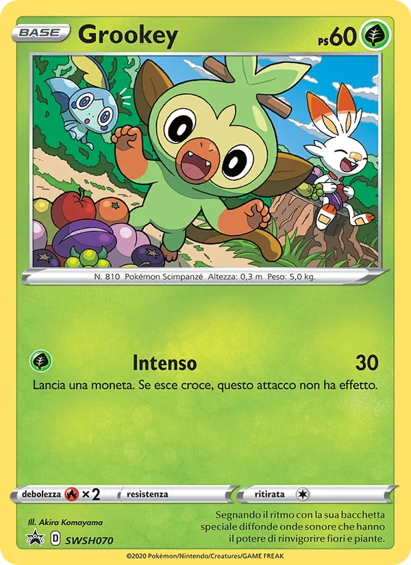 Grookey (SPSC Promo #SWSH070/307)