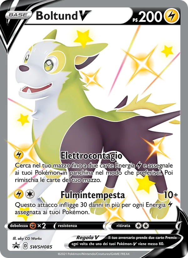 Boltund V (SWSH Black Star Promos #SWSH085/307)