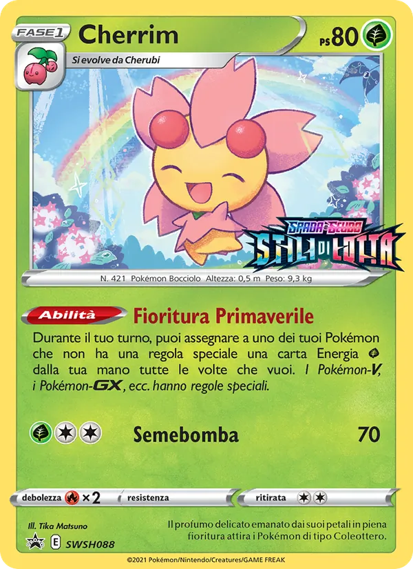 Cherrim (SWSH Black Star Promos #SWSH088/307)