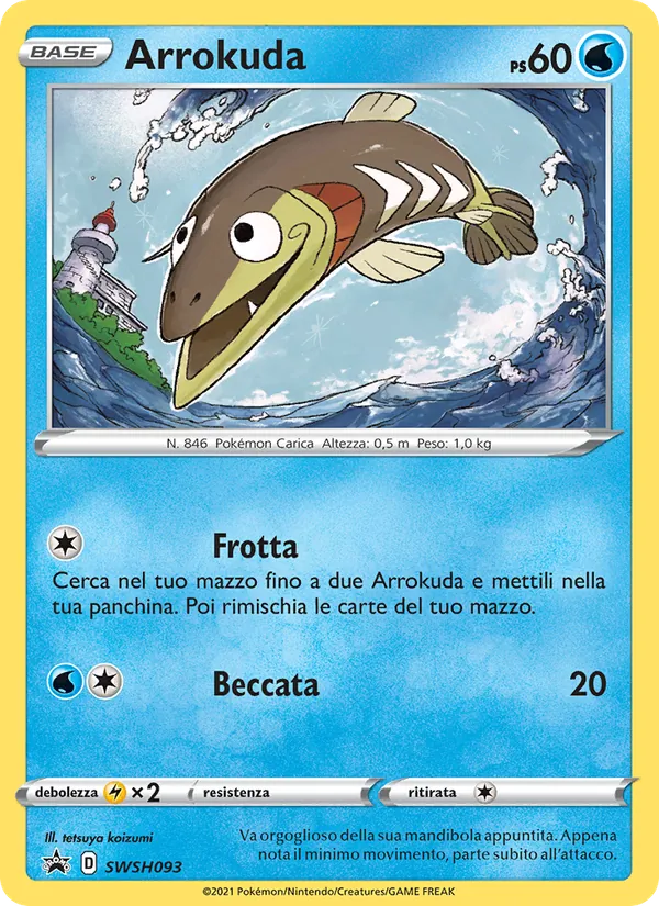 Arrokuda (SWSH Black Star Promos #SWSH093/307)