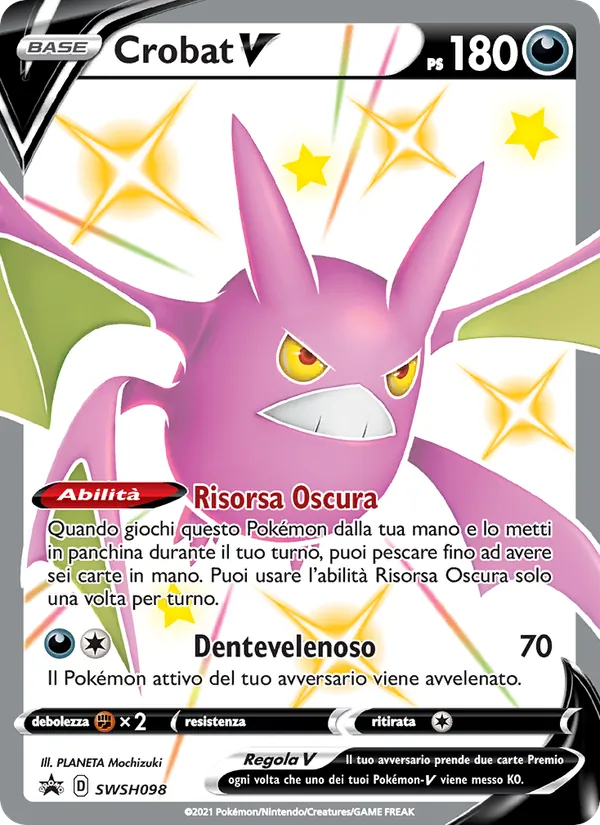 Crobat V (SPSC Promo #SWSH098/307)