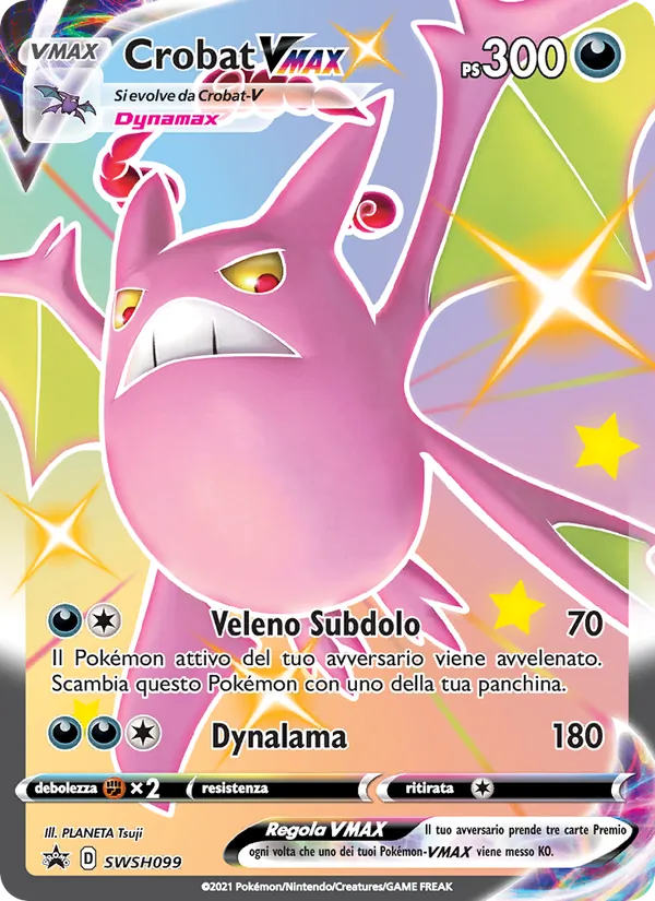 Crobat VMAX (SPSC Promo #SWSH099/307)
