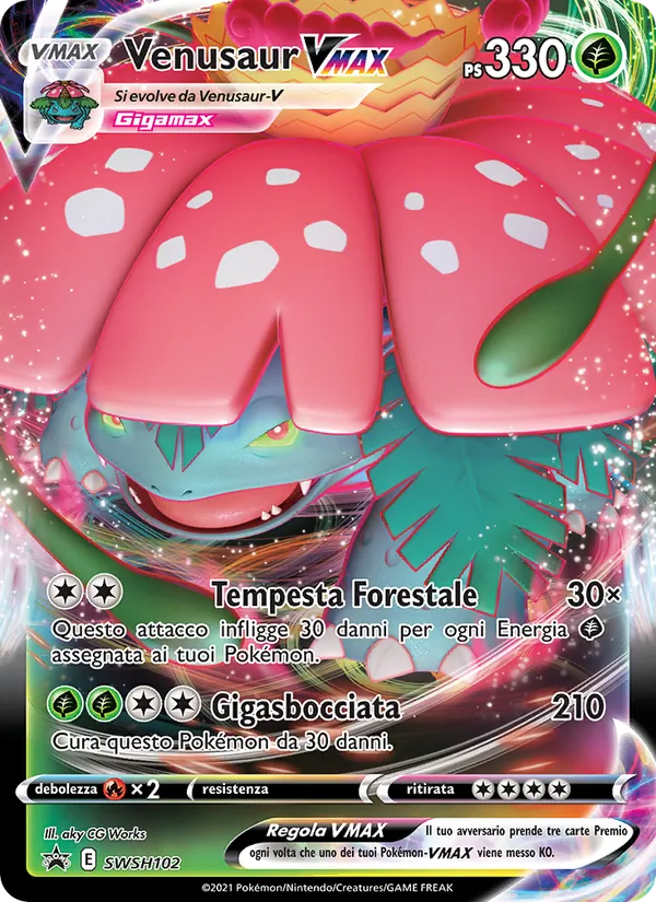Venusaur VMAX (SPSC Promo #SWSH102/307)