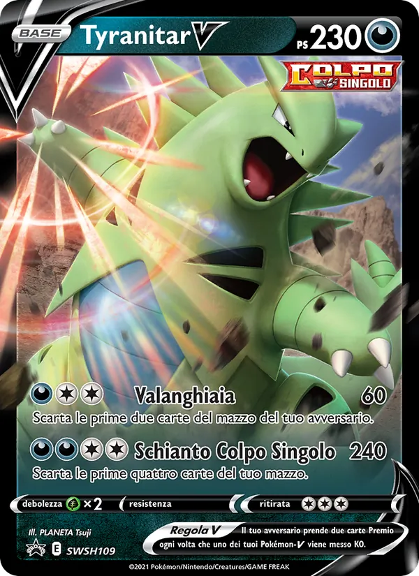 Tyranitar V (SPSC Promo #SWSH109/307)