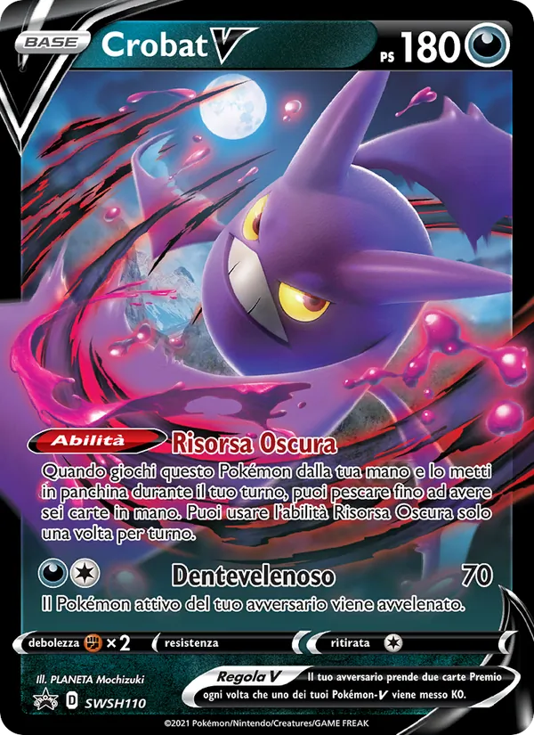 Crobat V (SPSC Promo #SWSH110/307)