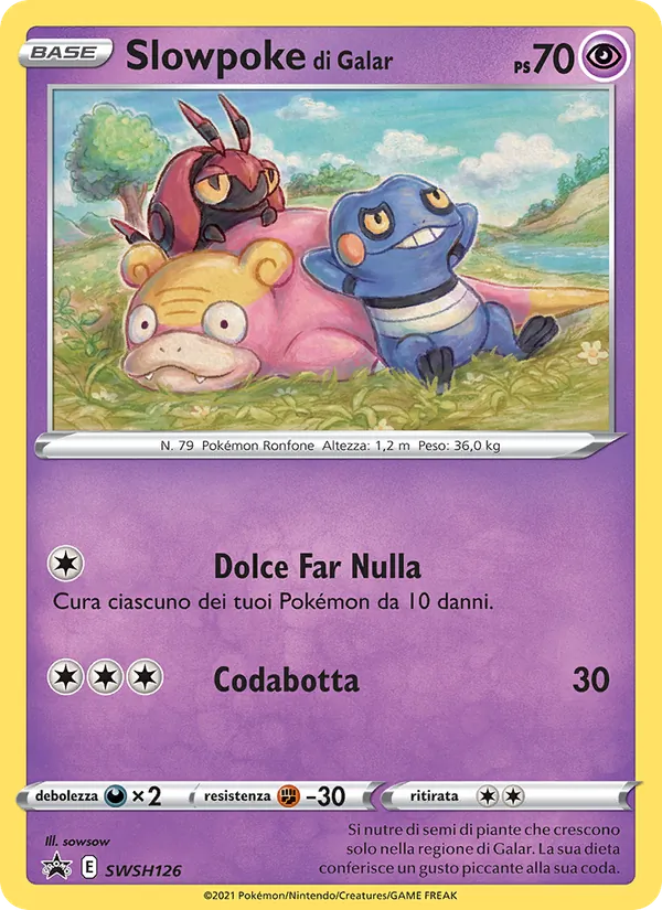 Slowpoke di Galar (SPSC Promo #SWSH126/307)