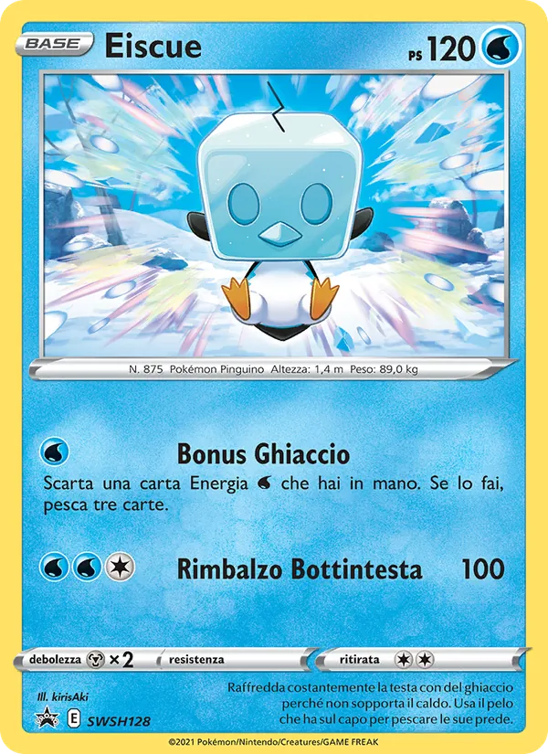 Eiscue (SWSH Black Star Promos #SWSH128/307)