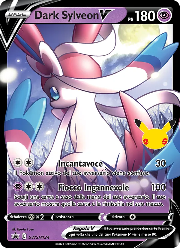 Dark Sylveon V (SPSC Promo #SWSH134/307)