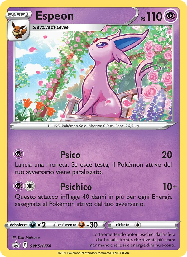 Espeon (SPSC Promo #SWSH174/307)