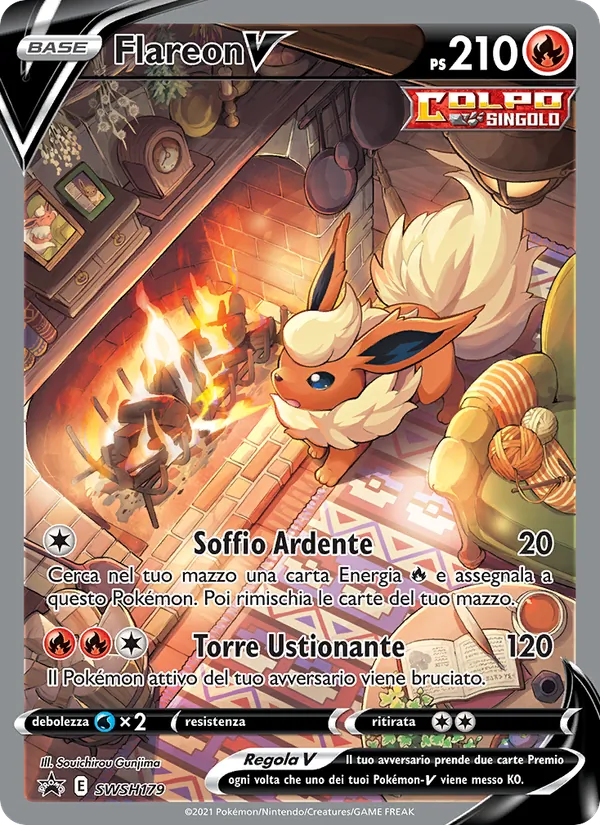 Flareon V (SPSC Promo #SWSH179/307)