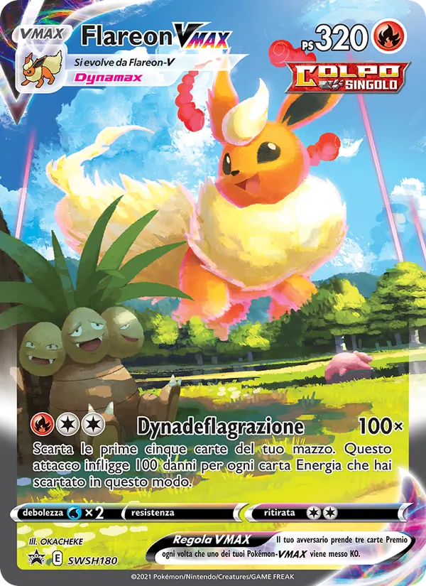 Flareon VMAX (SPSC Promo #SWSH180/307)