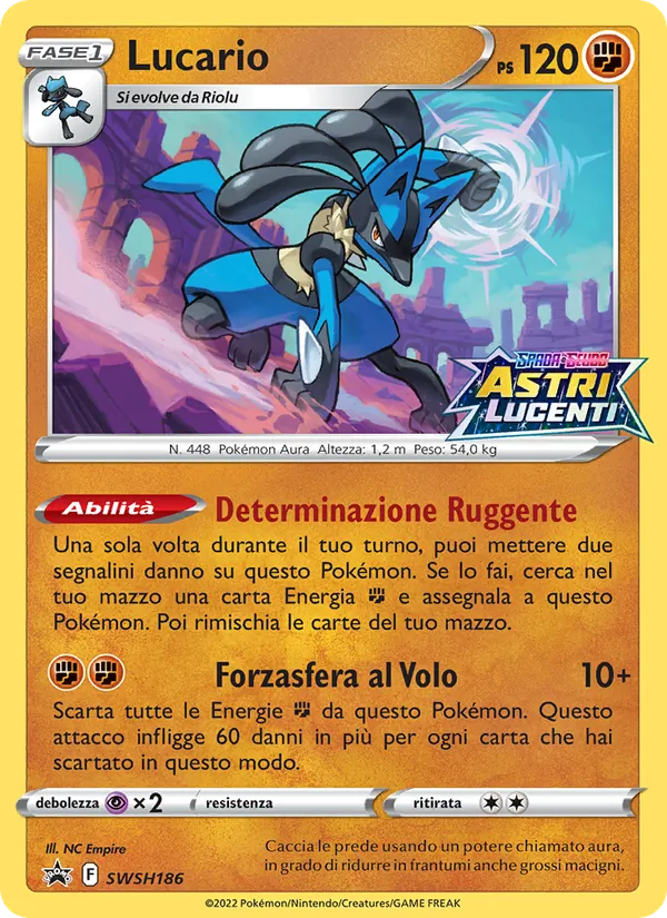 Lucario (SPSC Promo #SWSH186/307)