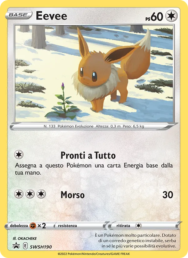 Eevee (SPSC Promo #SWSH190/307)