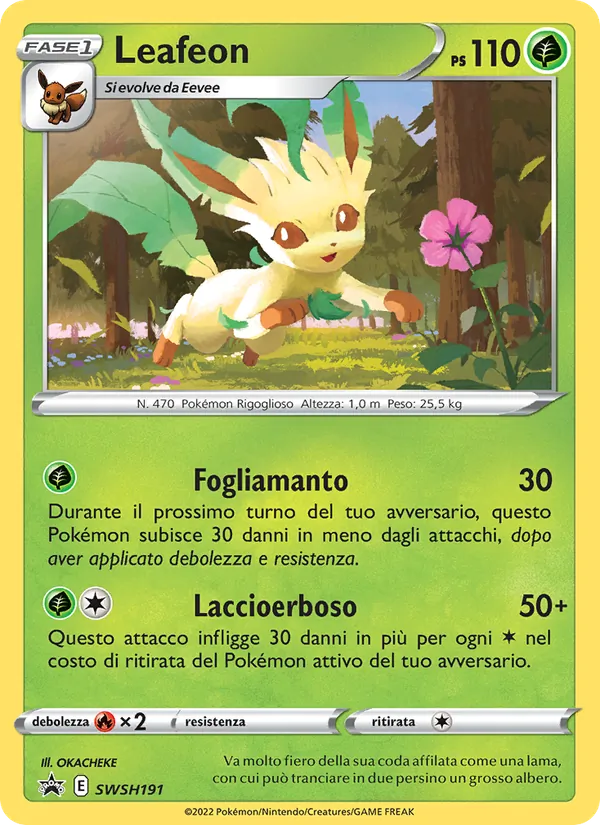 Leafeon (SPSC Promo #SWSH191/307)
