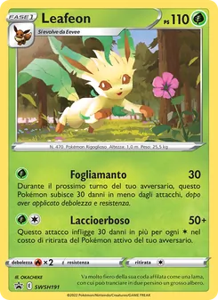 Leafeon (SPSC Promo #SWSH191/307)