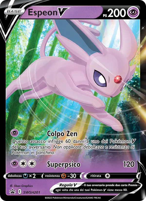Espeon V (SPSC Promo #SWSH201/307)
