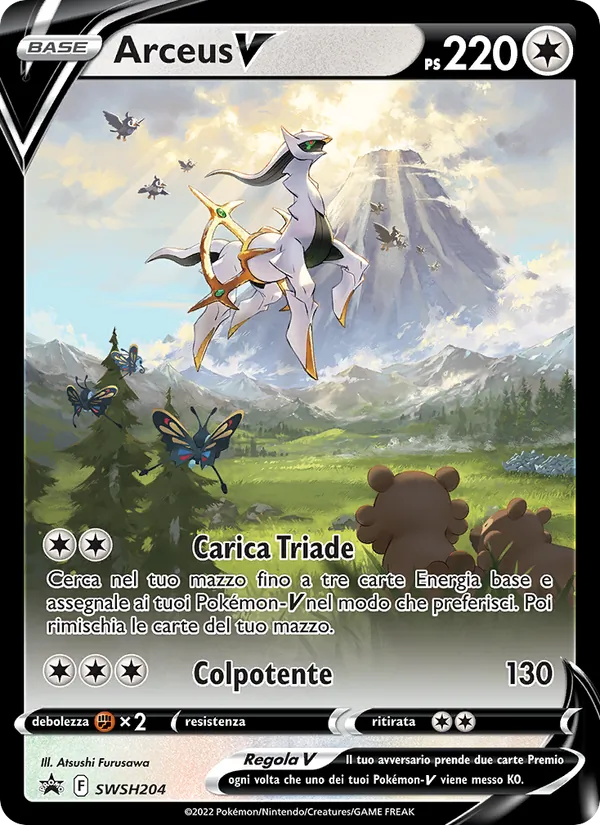 Arceus V (SPSC Promo #SWSH204/307)