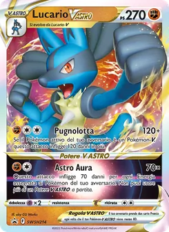Lucario V ASTRO (SPSC Promo #SWSH214/307)