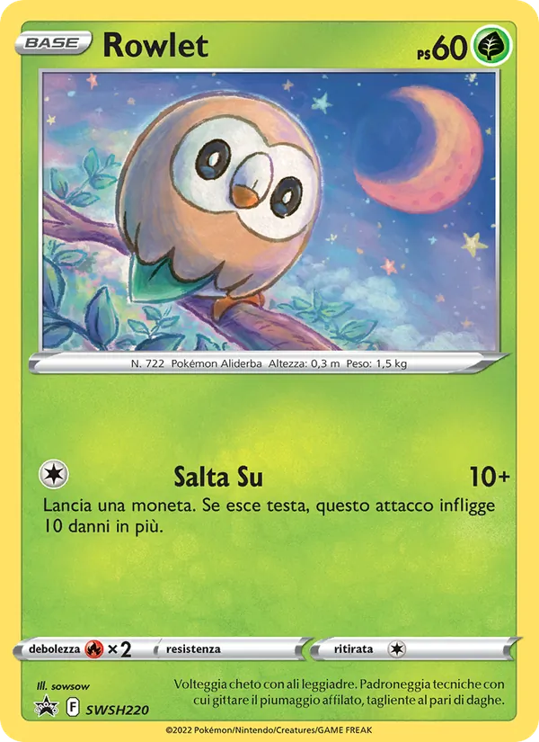 Rowlet (SPSC Promo #SWSH220/307)