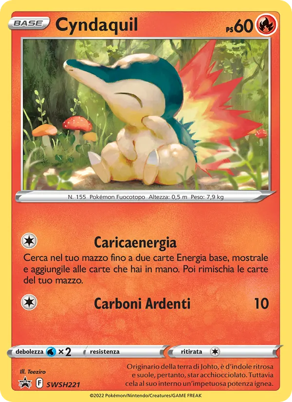 Cyndaquil (SPSC Promo #SWSH221/307)