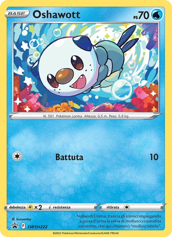Oshawott (SWSH Black Star Promos #SWSH222/307)