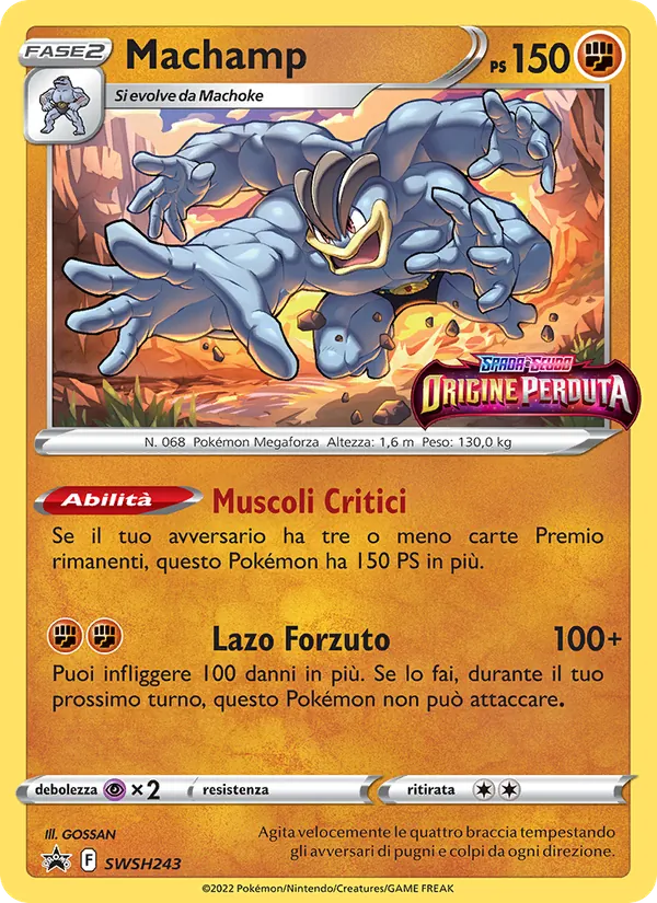 Machamp (SWSH Black Star Promos #SWSH243/307)