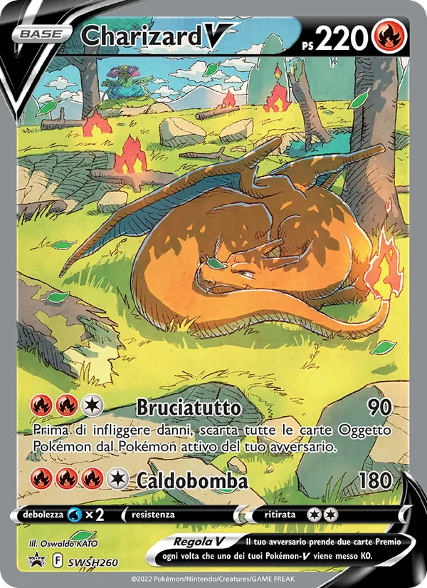 Charizard V (SPSC Promo #SWSH260/307)